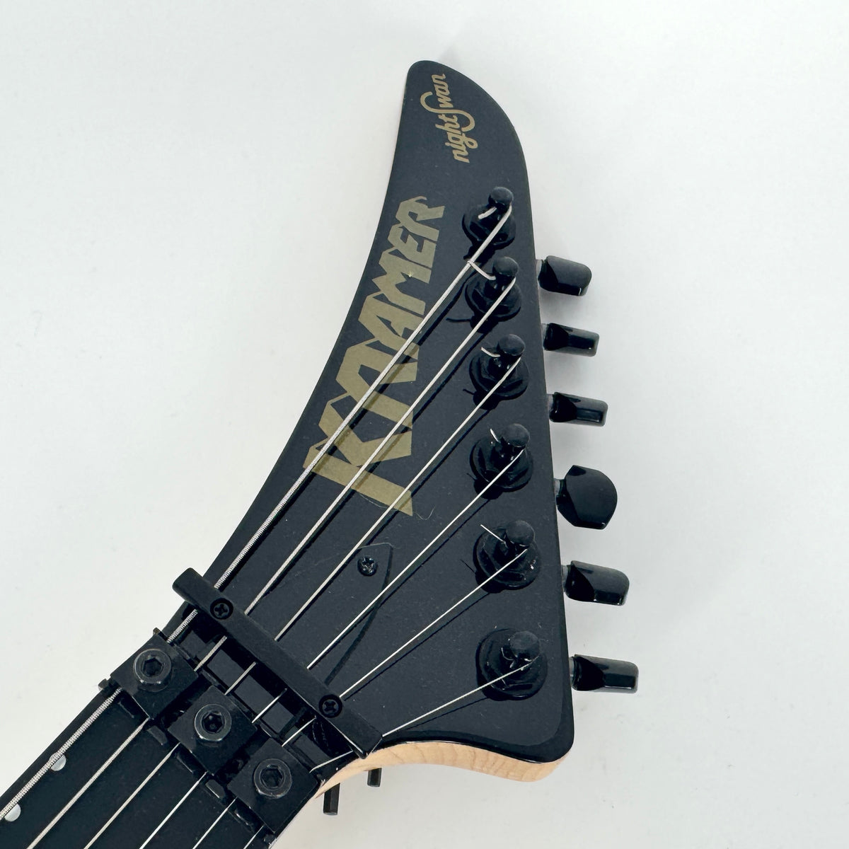 2020 Kramer Nightswan - Black Blue Polka Dot