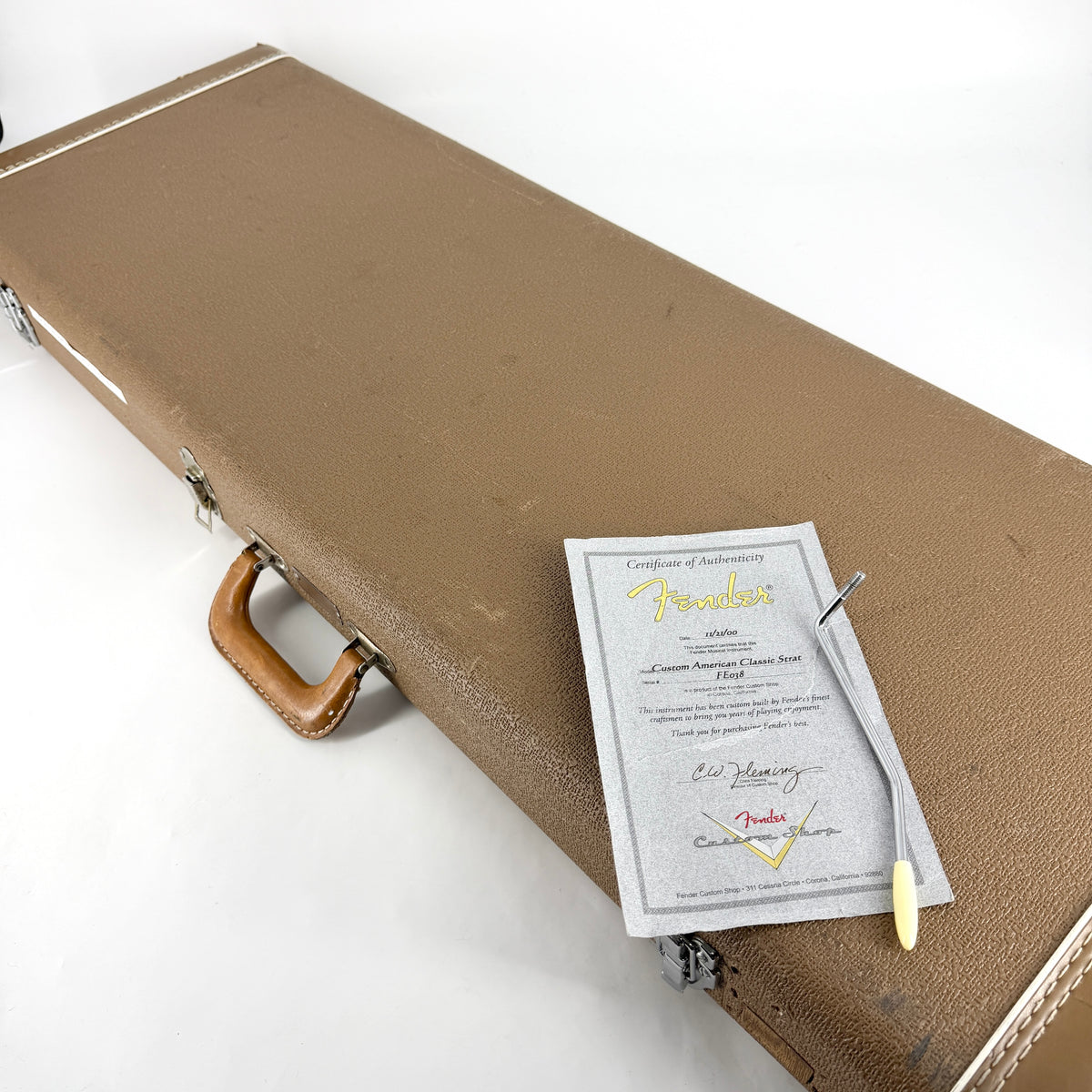 2000 Fender Custom Shop American Classic Stratocaster Limited Custom Edition - Olympic White