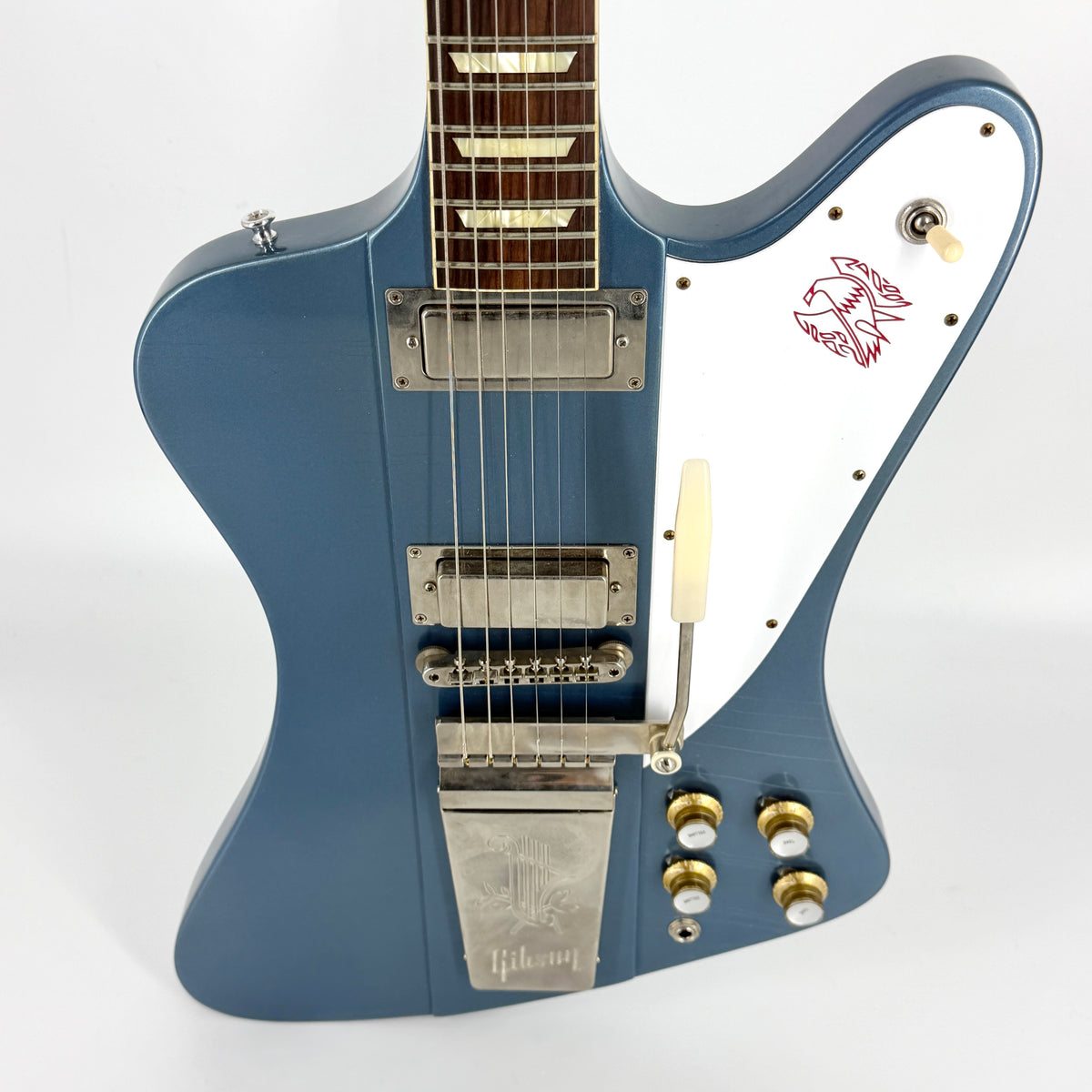 2024 Gibson Custom Shop Murphy Lab Ultra Light Aged 1963 Firebird V - Placid Blue