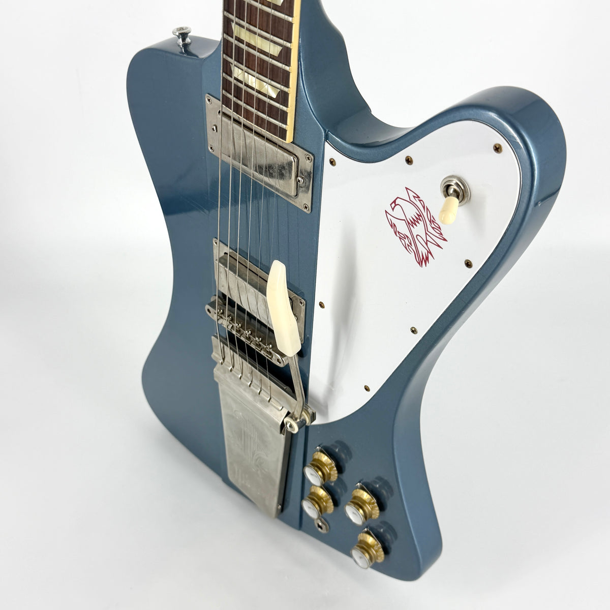 2024 Gibson Custom Shop Murphy Lab Ultra Light Aged 1963 Firebird V - Placid Blue