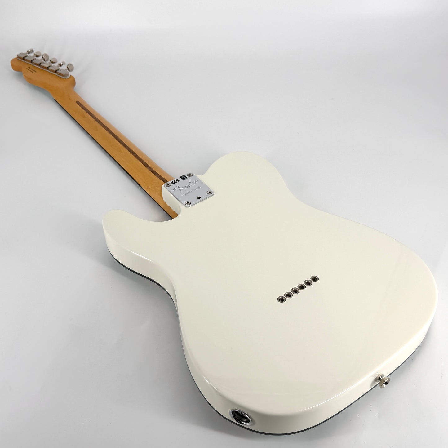 2019 Fender Limited Edition Two-Tone American Thinline Telecaster – Daphne Blue / White