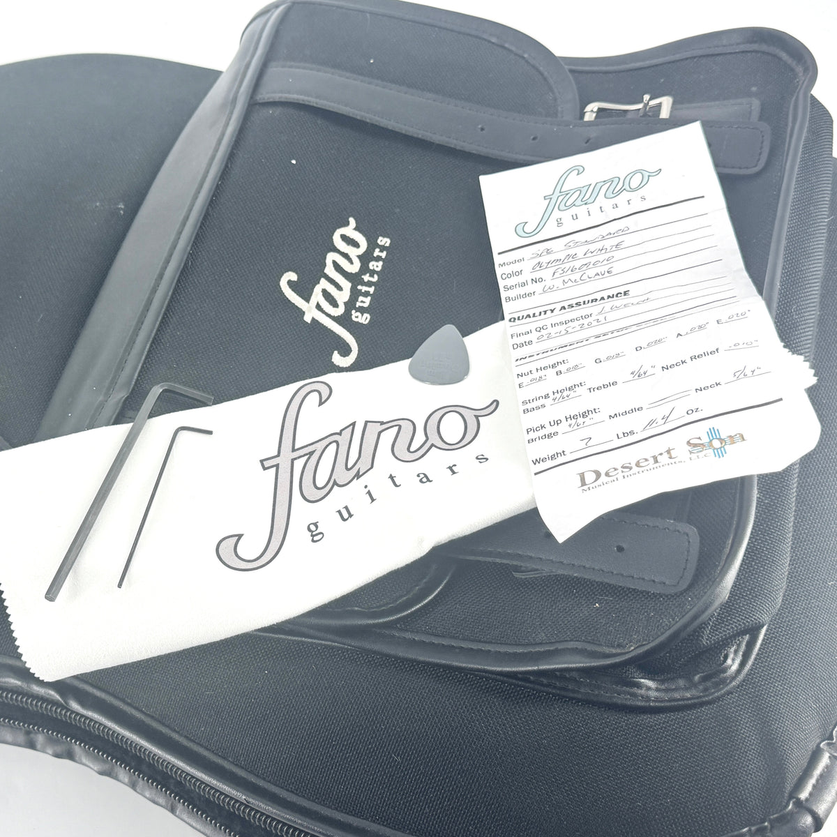 2021 Fano Standard SP6 Light Relic - Olympic White