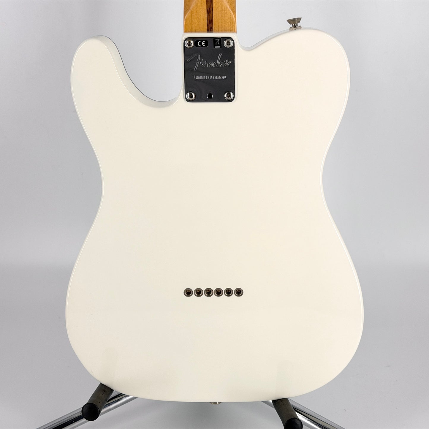 2019 Fender Limited Edition Two-Tone American Thinline Telecaster – Daphne Blue / White