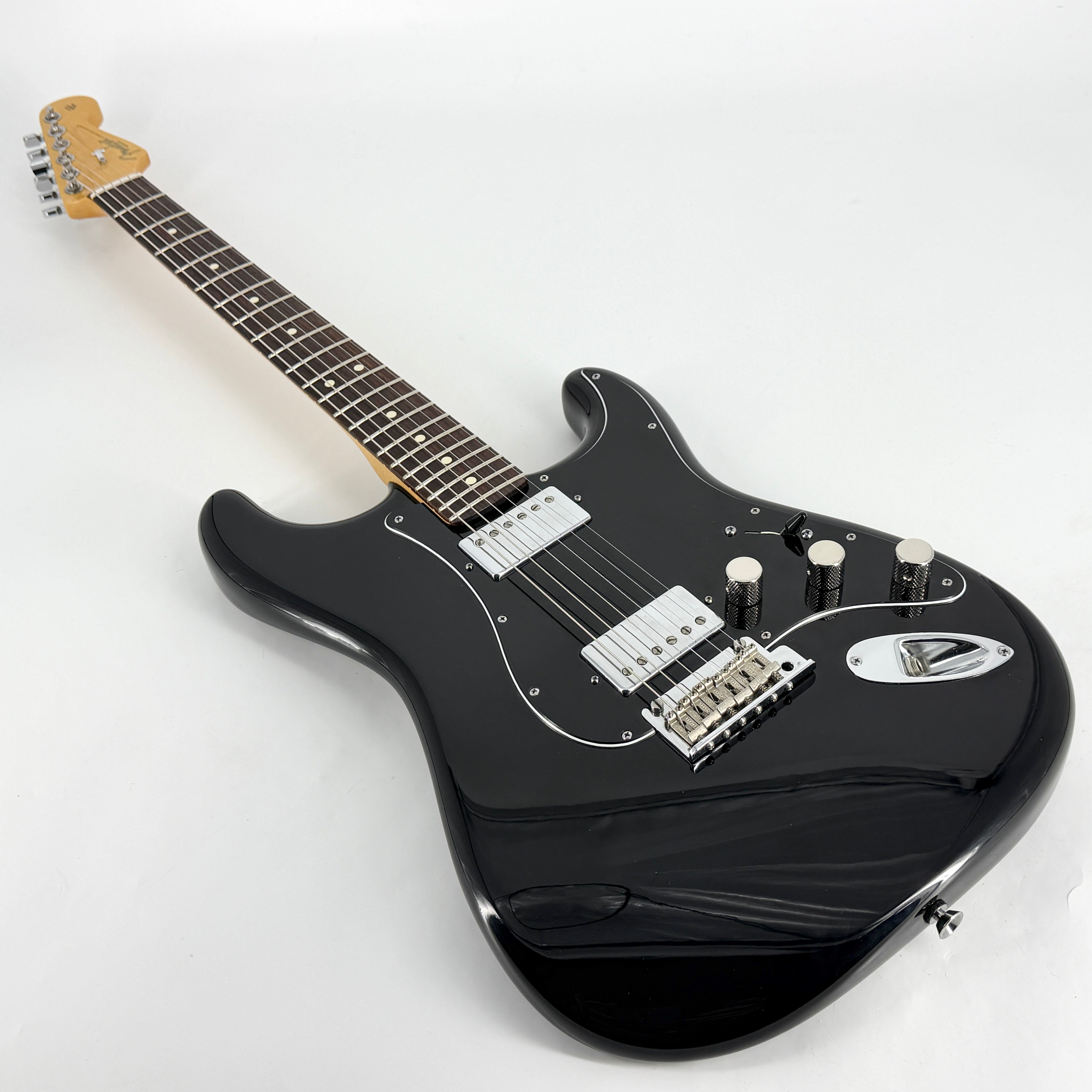 2014 Fender American Standard Stratocaster HH - Black – Jordan Guitars