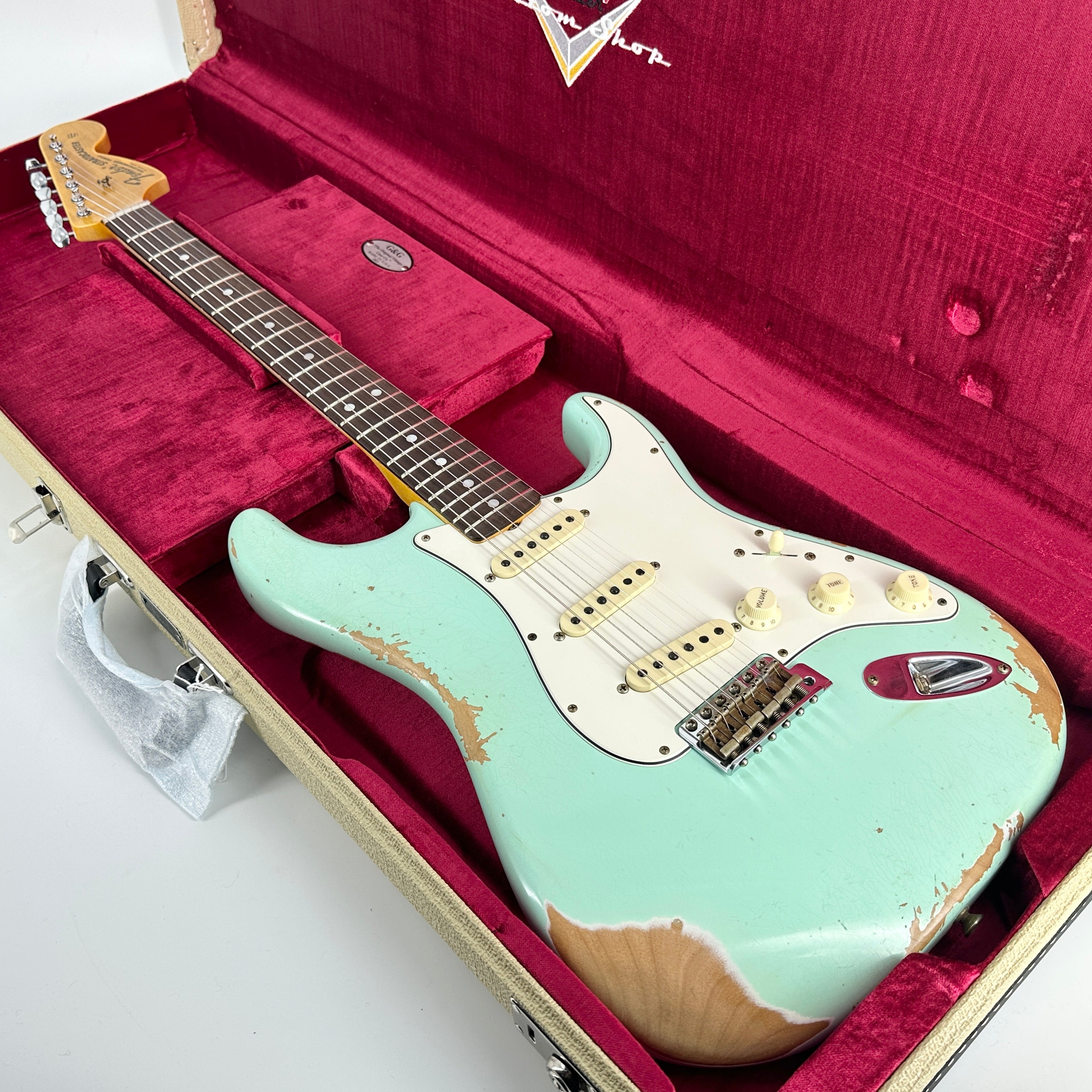 2023 Fender Custom Shop '69 Heavy Relic Stratocaster - Surf Green 