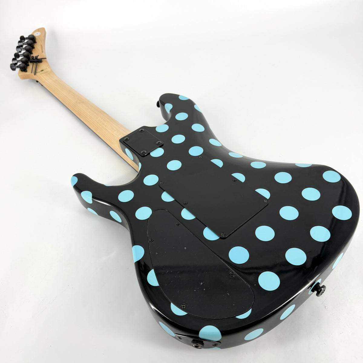 2020 Kramer Nightswan - Black Blue Polka Dot