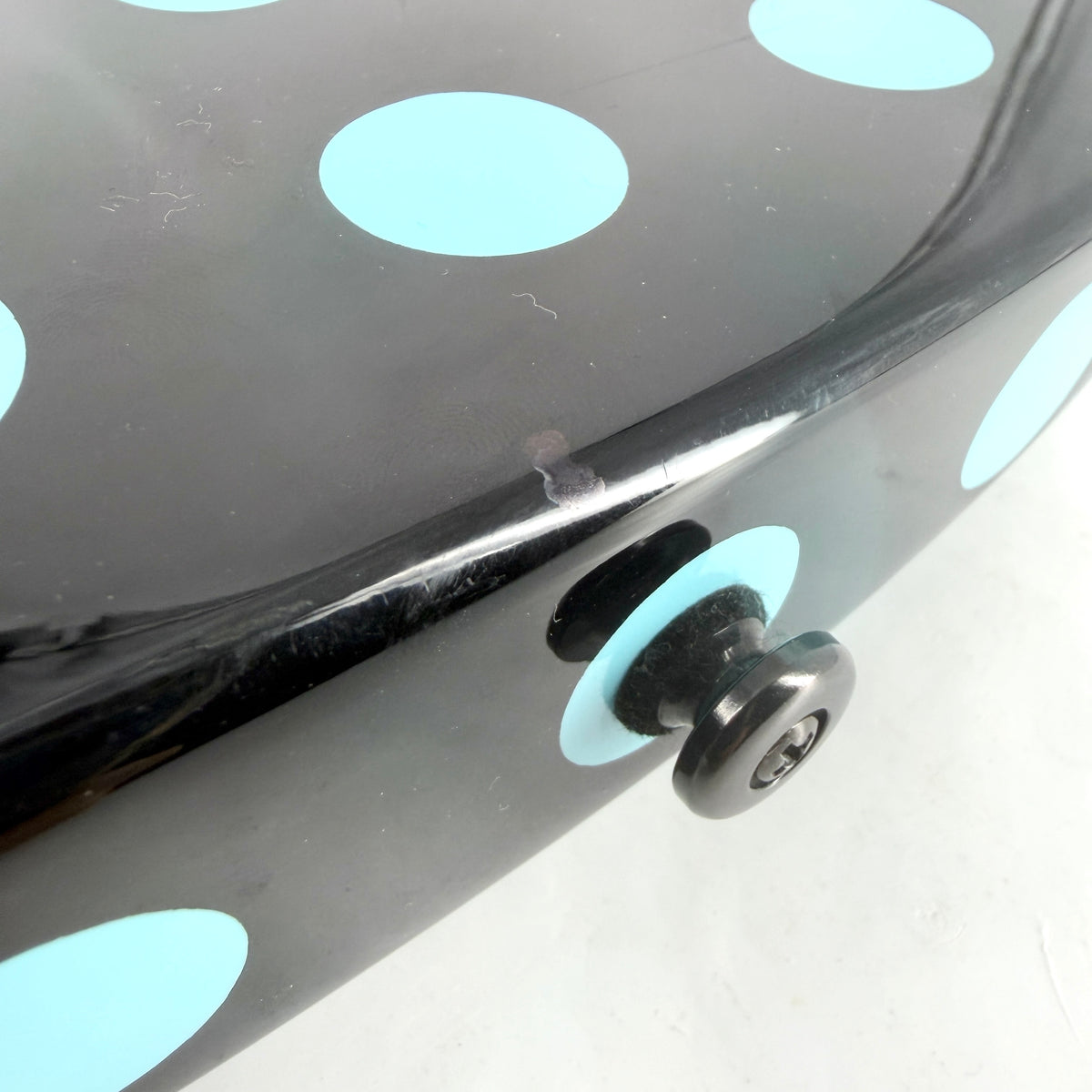 2020 Kramer Nightswan - Black Blue Polka Dot