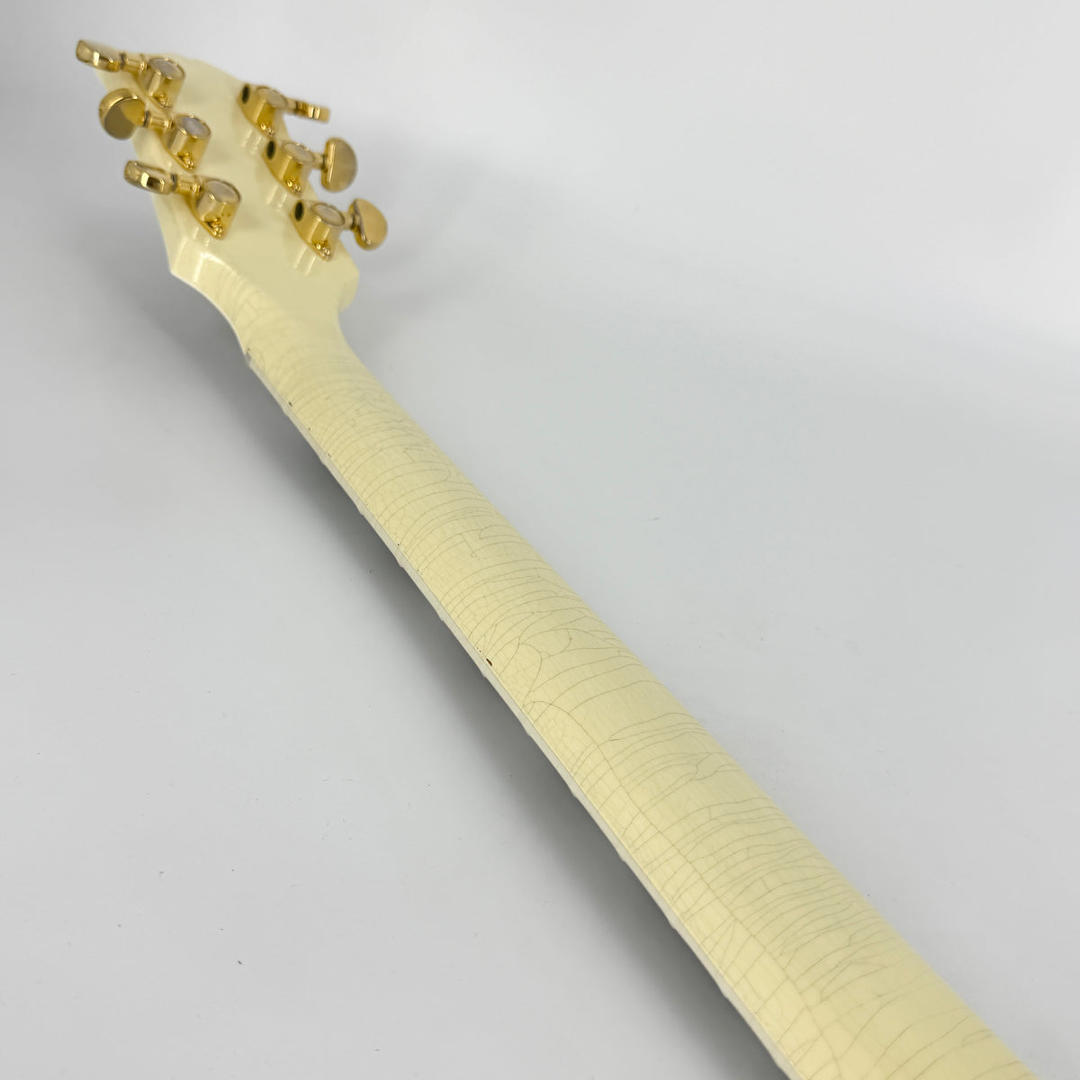 2020 Gibson Murphy Lab '63 Les Paul SG Custom with Maestro Ultra Light Aged - Classic White