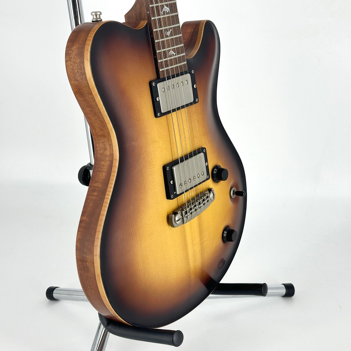 2015 Nik Huber Dolphin II Custom Semi Hollow - Tobacco Sunburst