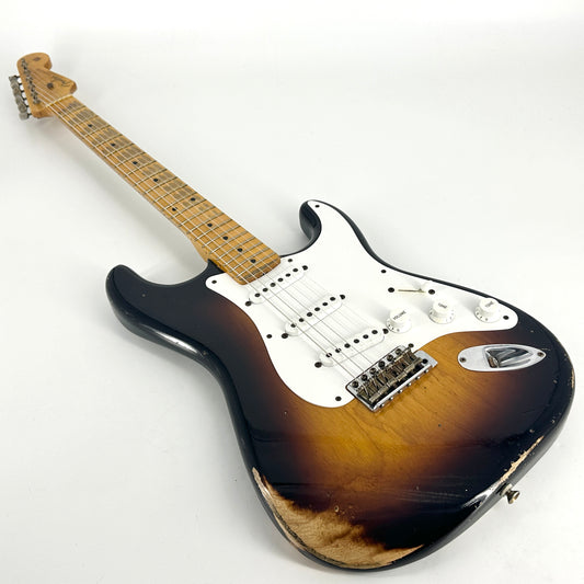 2014 Fender Custom Shop 60th Anniversary '54 Stratocaster Heavy Relic – 2 Tone Sunburst