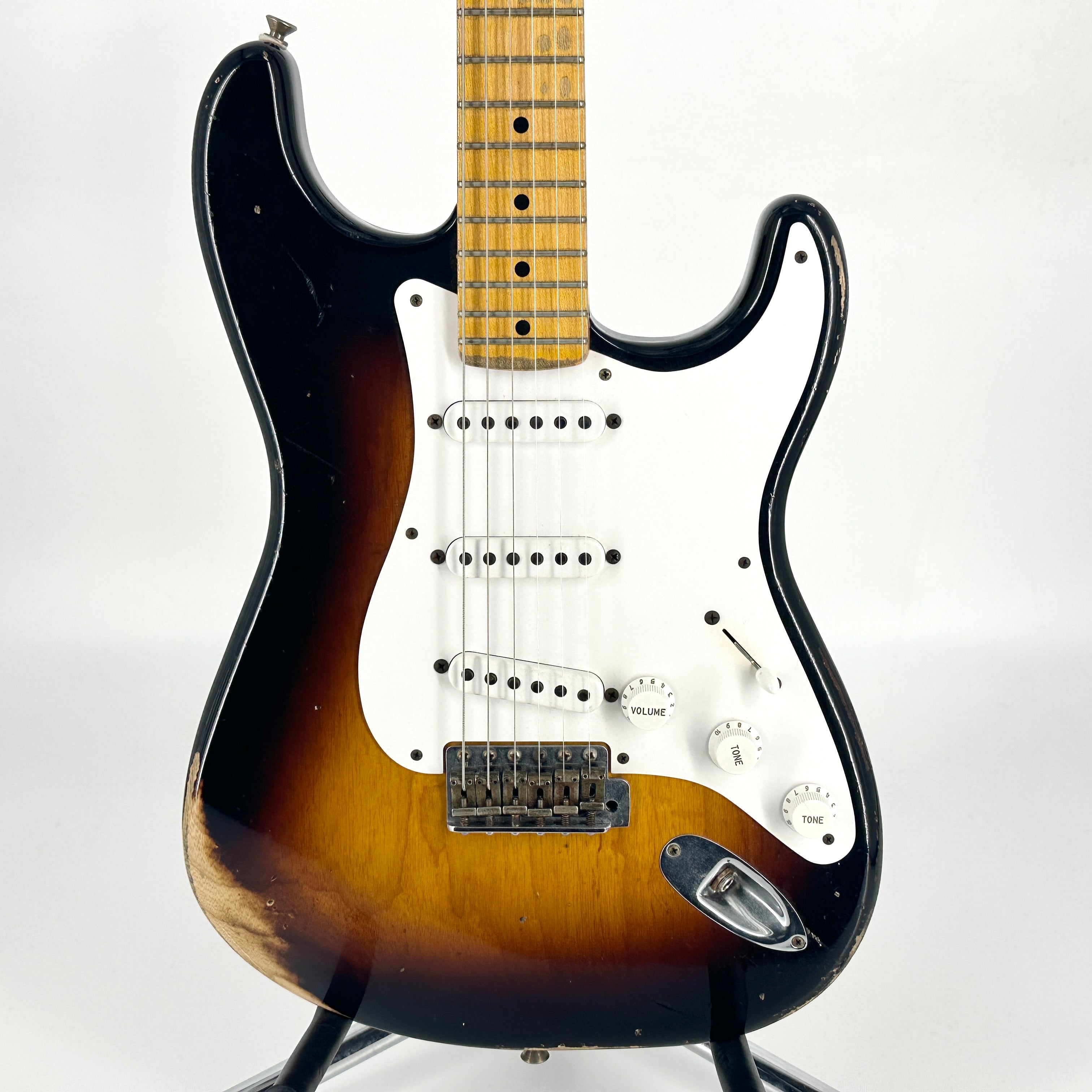 2014 Fender Custom Shop 60th Anniversary '54 Stratocaster Heavy Relic – 2  Tone Sunburst