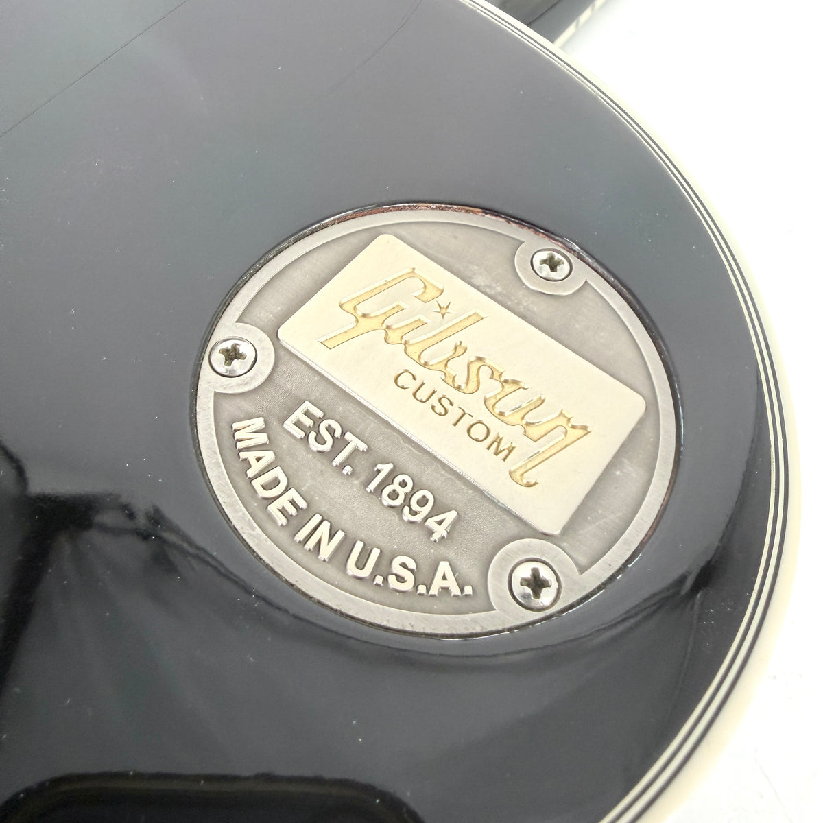 2018 Gibson Les Paul Custom - Silverburst