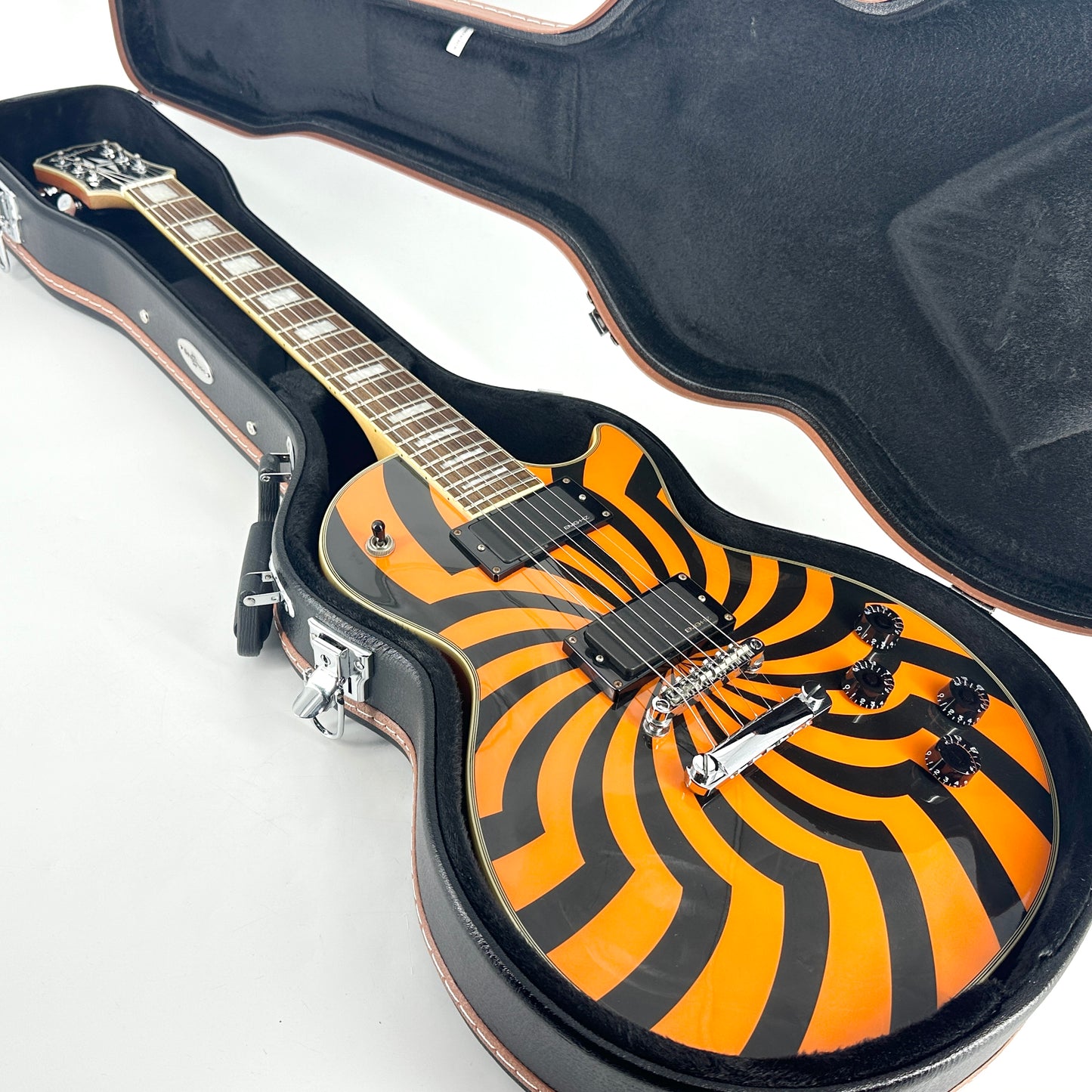 2005 Epiphone Zakk Wylde Les Paul Custom - Buzzsaw Orange