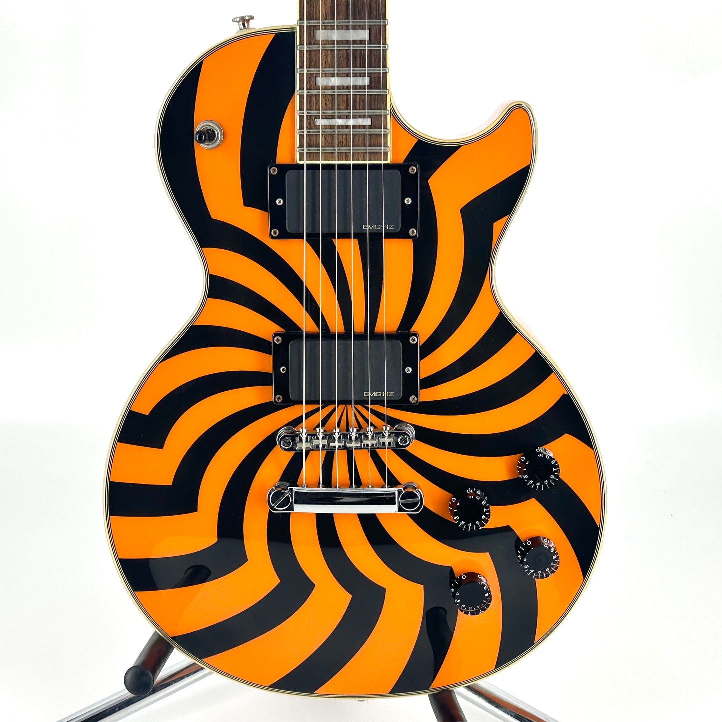 2005 Epiphone Zakk Wylde Les Paul Custom - Buzzsaw Orange