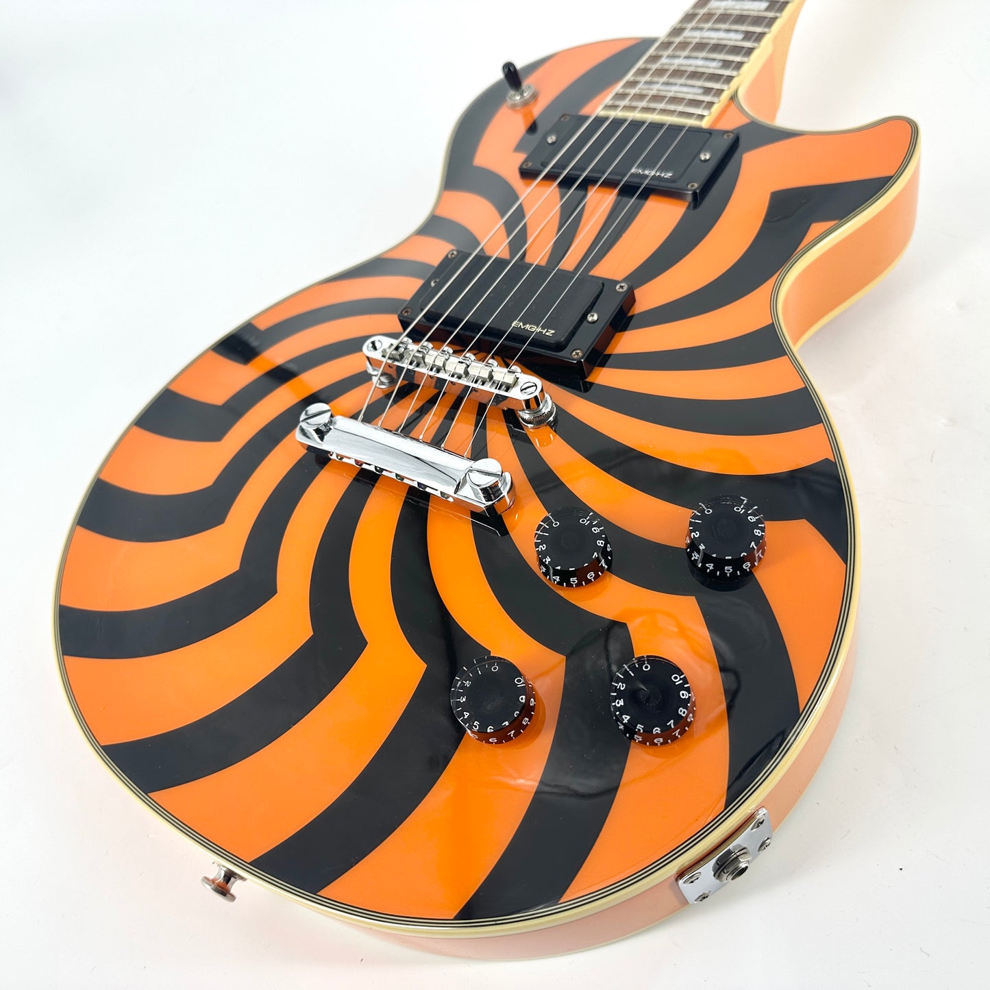 2005 Epiphone Zakk Wylde Les Paul Custom - Buzzsaw Orange