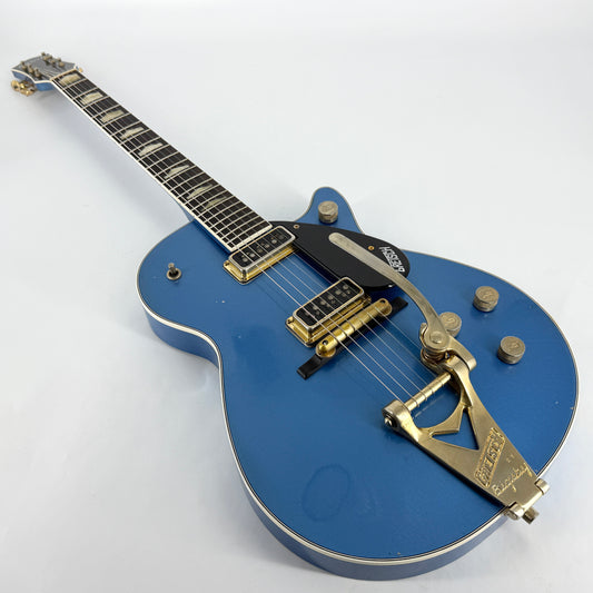 2019 Gretsch Stephen Stern Masterbuilt G6128-CS Duo Jet Relic - Lake Placid Blue