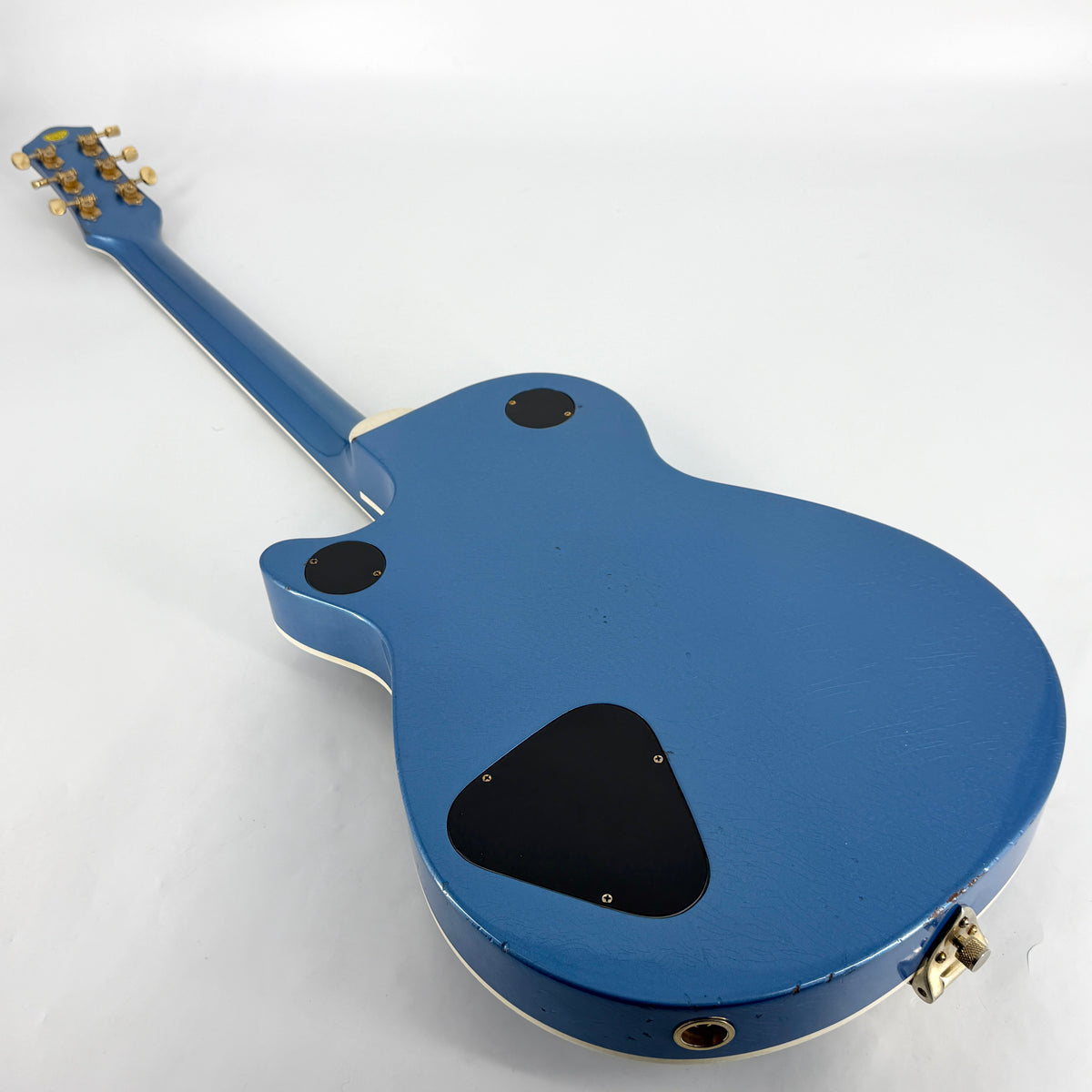 2019 Gretsch Stephen Stern Masterbuilt G6128-CS Duo Jet Relic - Lake Placid Blue