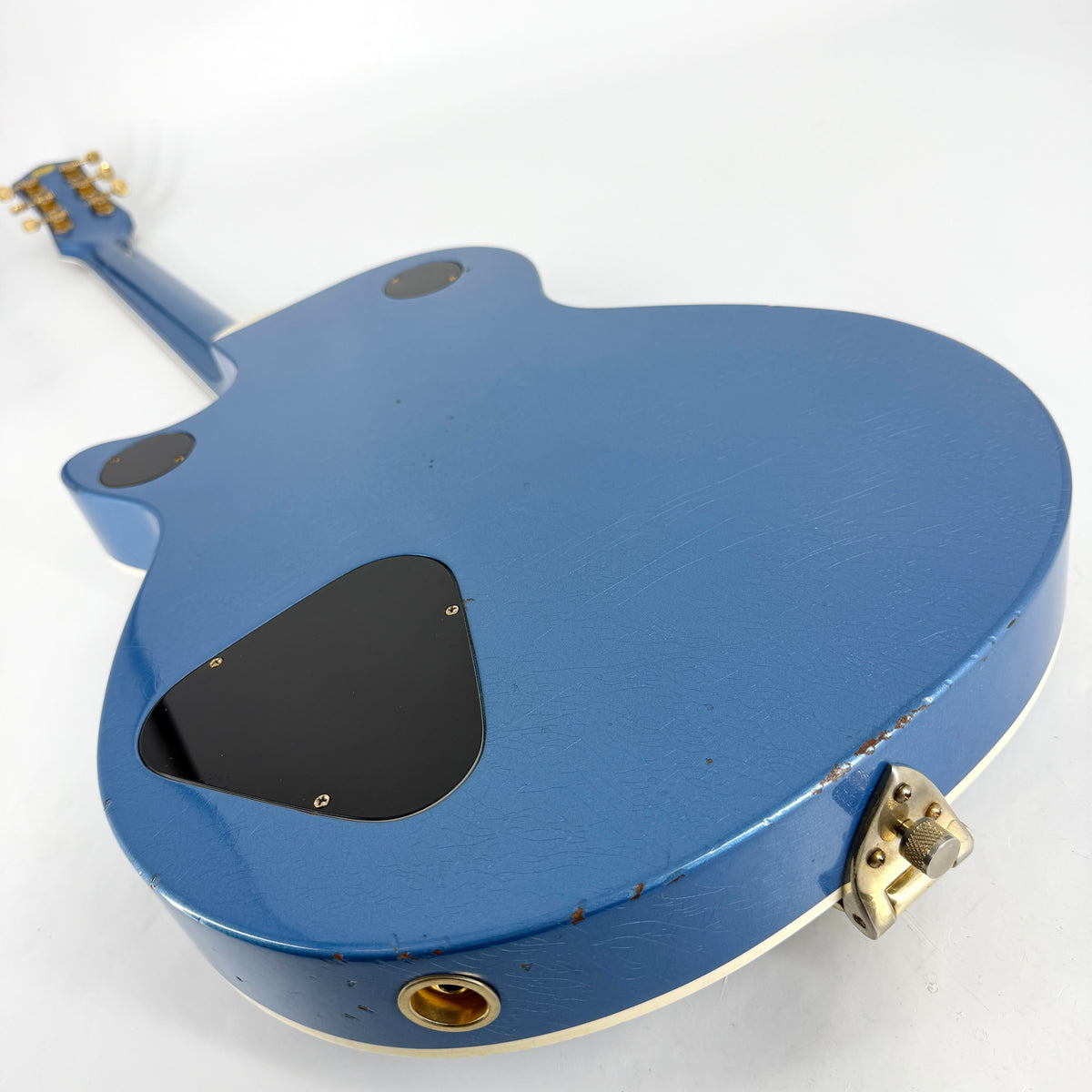 2019 Gretsch Stephen Stern Masterbuilt G6128-CS Duo Jet Relic - Lake Placid Blue