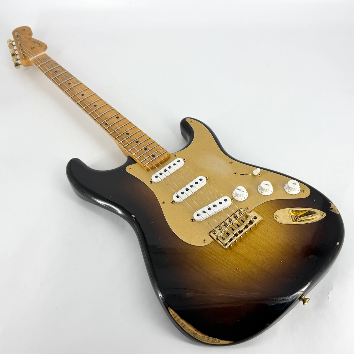 2023 Fender Custom Shop Ltd ’55 Bone Tone Stratocaster Relic – 2 Tone Sunburst