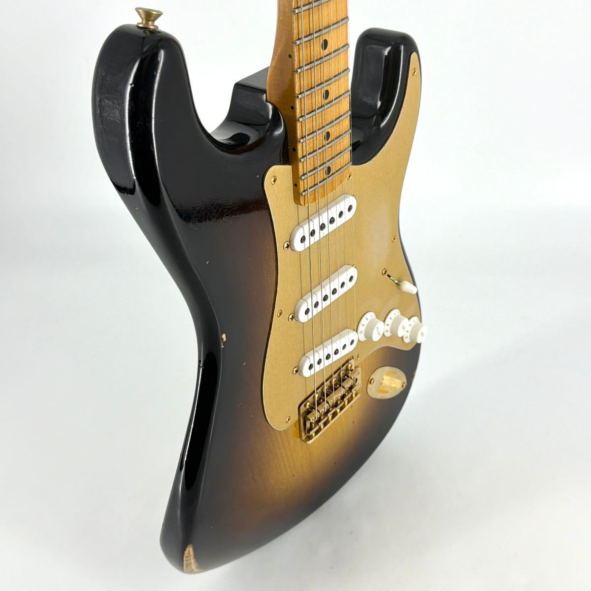 2023 Fender Custom Shop Ltd ’55 Bone Tone Stratocaster Relic – 2 Tone Sunburst