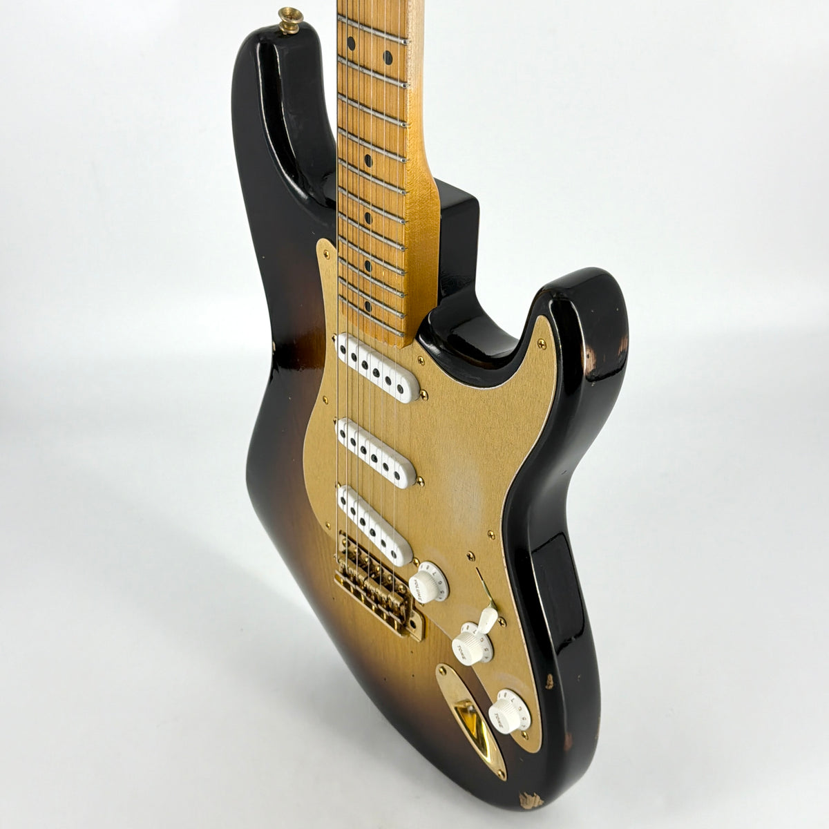 2023 Fender Custom Shop Ltd ’55 Bone Tone Stratocaster Relic – 2 Tone Sunburst