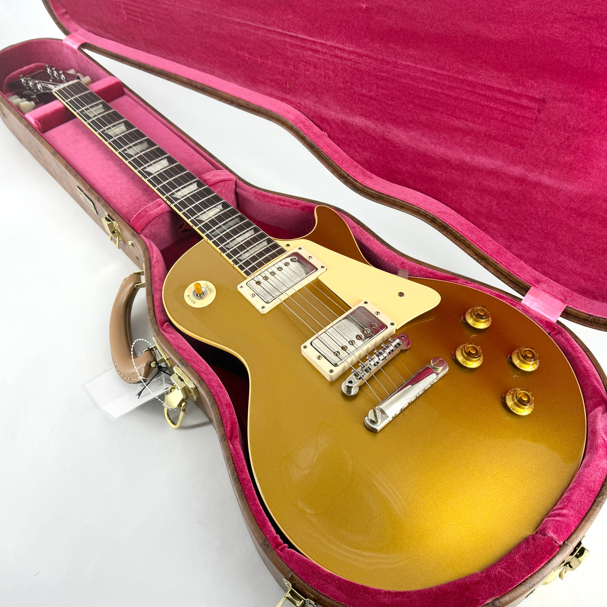 2025 Gibson Custom Shop 1957 Les Paul Standard Reissue - Gold Top Dark Back