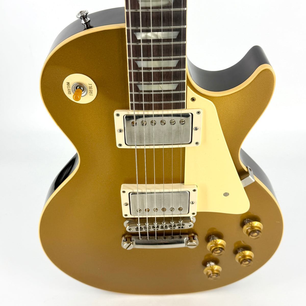 2025 Gibson Custom Shop 1957 Les Paul Standard Reissue - Gold Top Dark Back