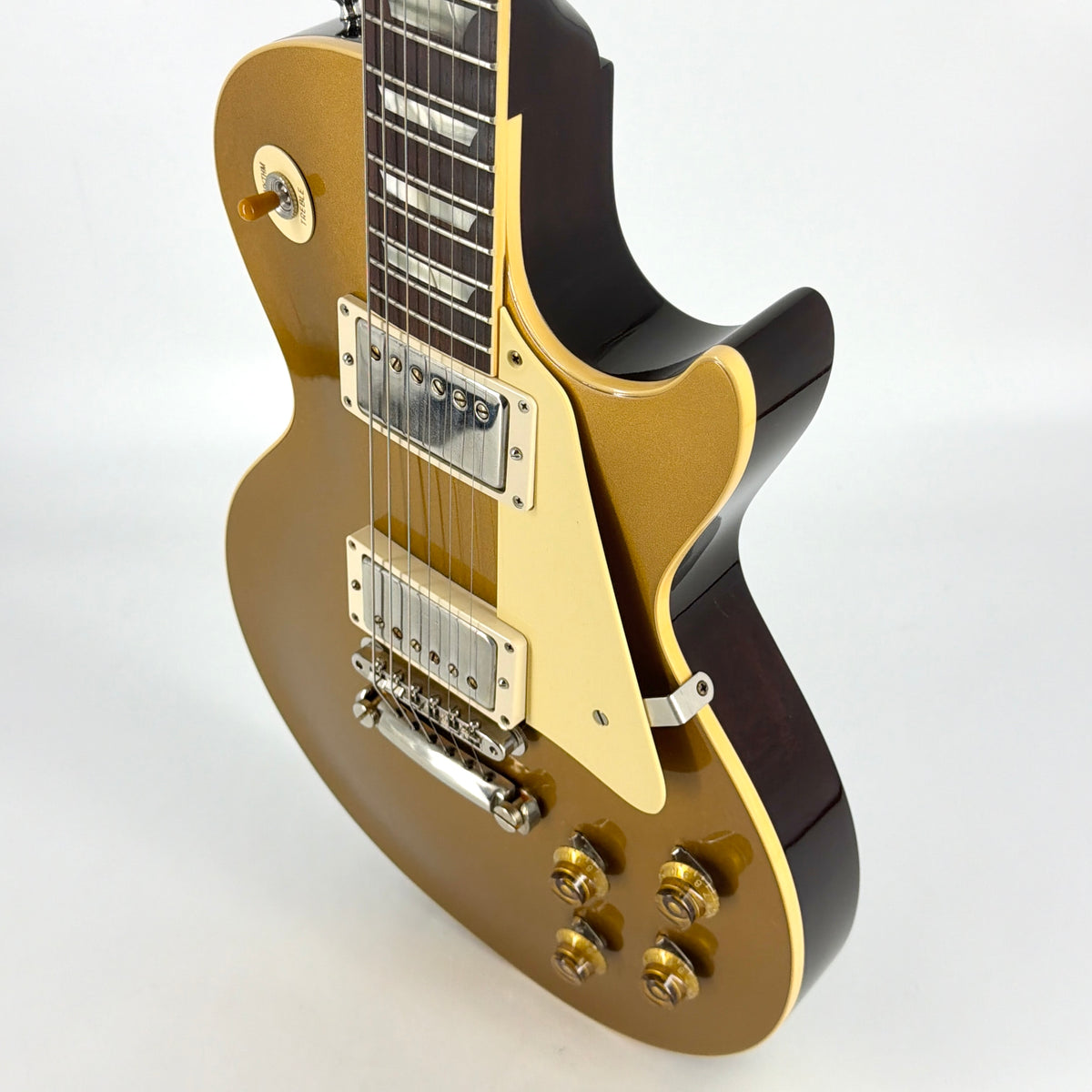 2025 Gibson Custom Shop 1957 Les Paul Standard Reissue - Gold Top Dark Back
