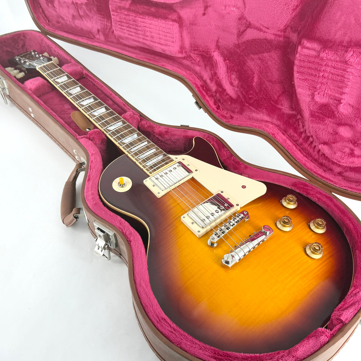2025 Epiphone Inspired by Gibson Custom 1959 Les Paul Standard Reissue - Deep Cherry Sunburst