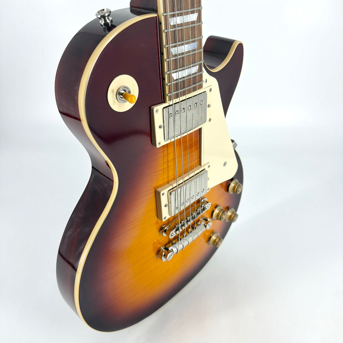 2025 Epiphone Inspired by Gibson Custom 1959 Les Paul Standard Reissue - Deep Cherry Sunburst