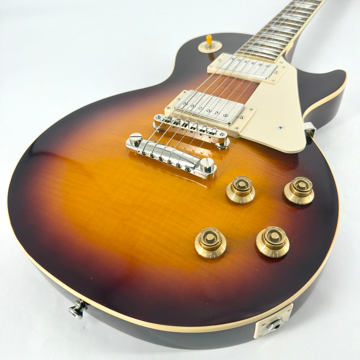 2025 Epiphone Inspired by Gibson Custom 1959 Les Paul Standard Reissue - Deep Cherry Sunburst