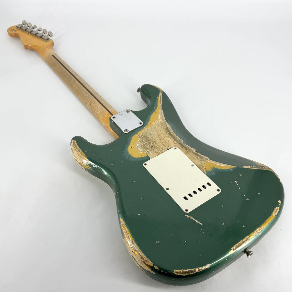 2015 Fender Custom Shop Ltd '57 Stratocaster Heavy Relic - Sherwood Green over Aztec Gold