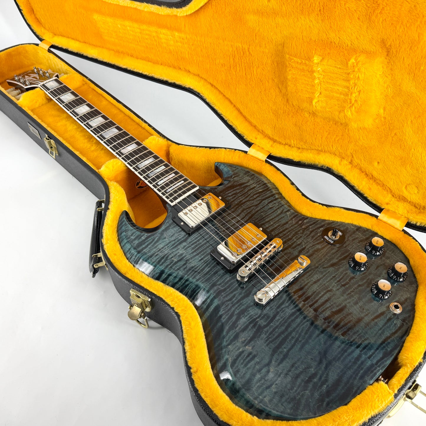 2024 Gibson Custom Shop Made to Measure SG Custom Handpicked Top - Nordic Blue