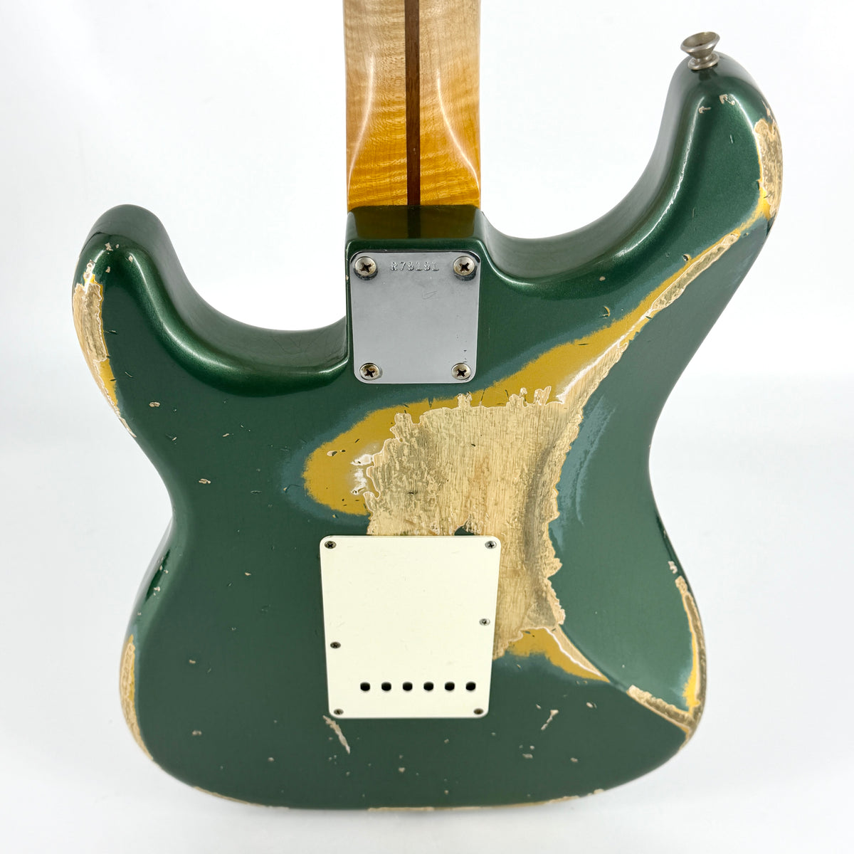 2015 Fender Custom Shop Ltd '57 Stratocaster Heavy Relic - Sherwood Green over Aztec Gold