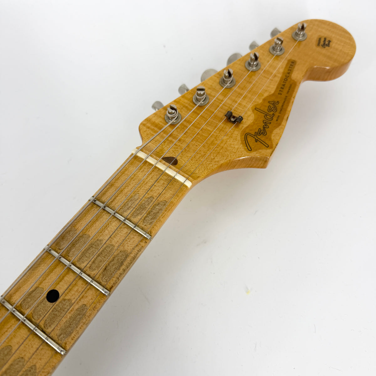 2015 Fender Custom Shop Ltd '57 Stratocaster Heavy Relic - Sherwood Green over Aztec Gold