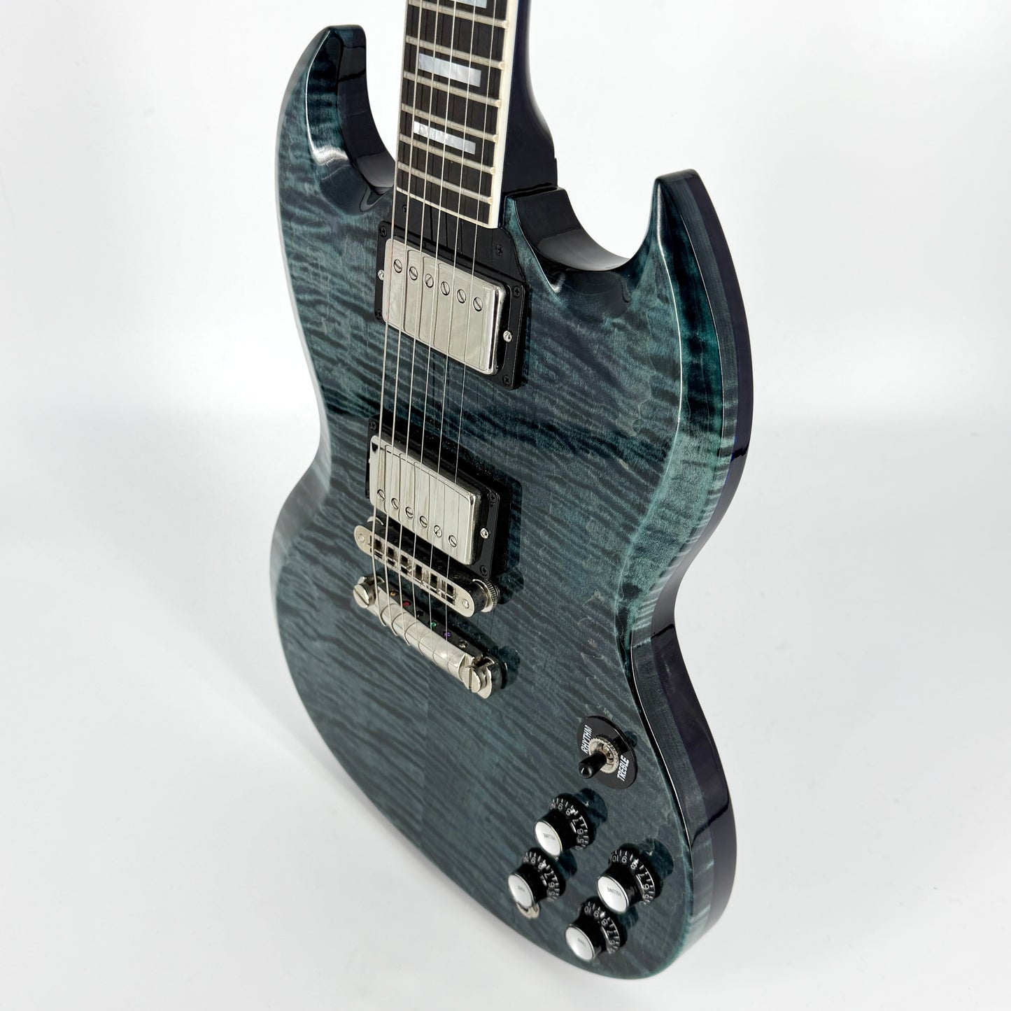 2024 Gibson Custom Shop Made to Measure SG Custom Handpicked Top - Nordic Blue