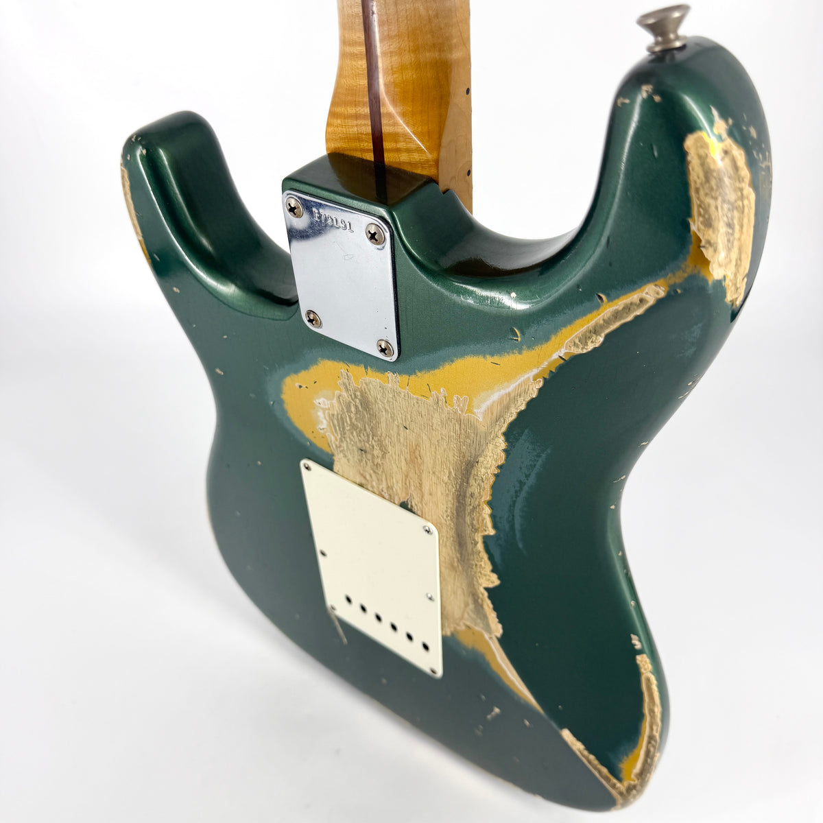 2015 Fender Custom Shop Ltd '57 Stratocaster Heavy Relic - Sherwood Green over Aztec Gold