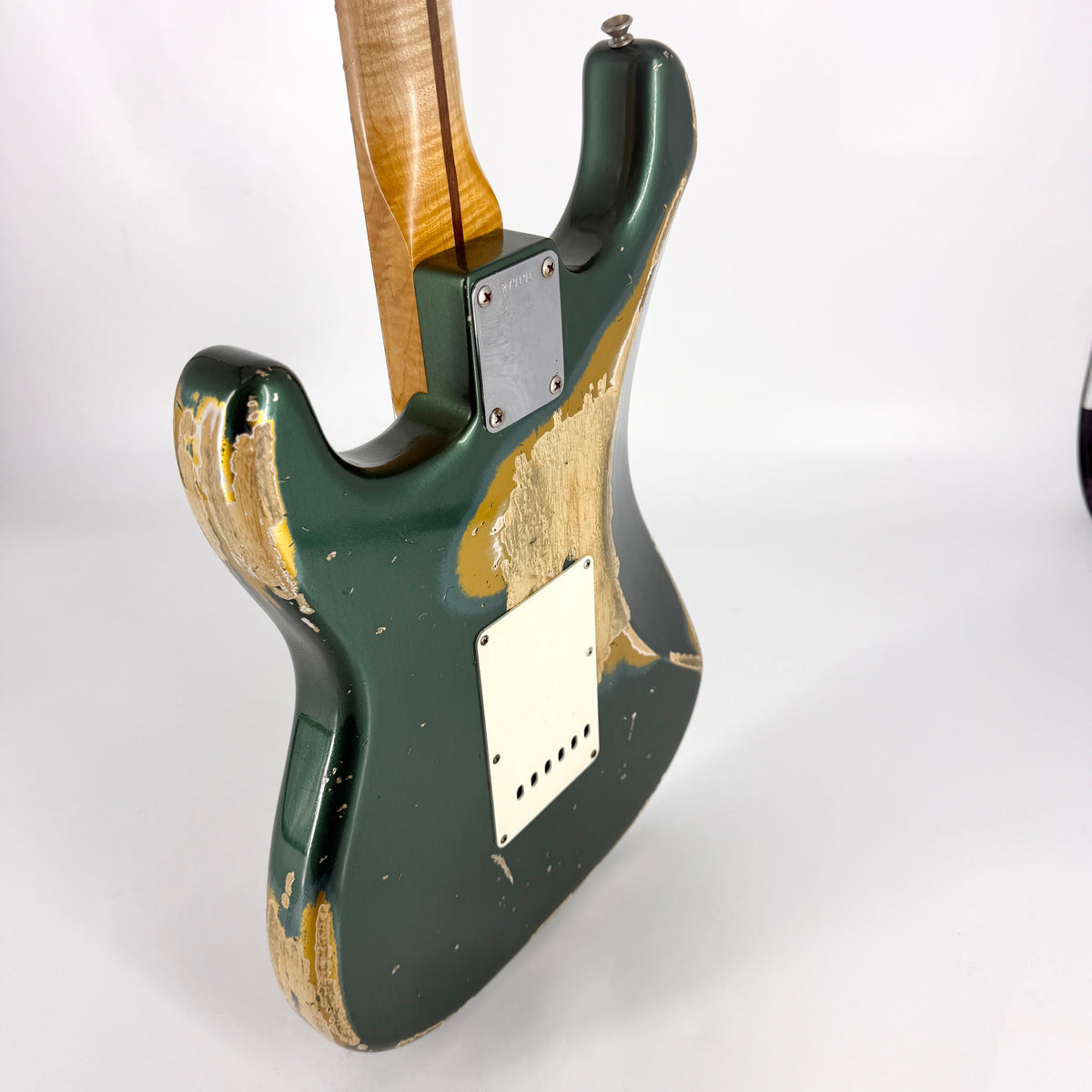2015 Fender Custom Shop Ltd '57 Stratocaster Heavy Relic - Sherwood Green over Aztec Gold