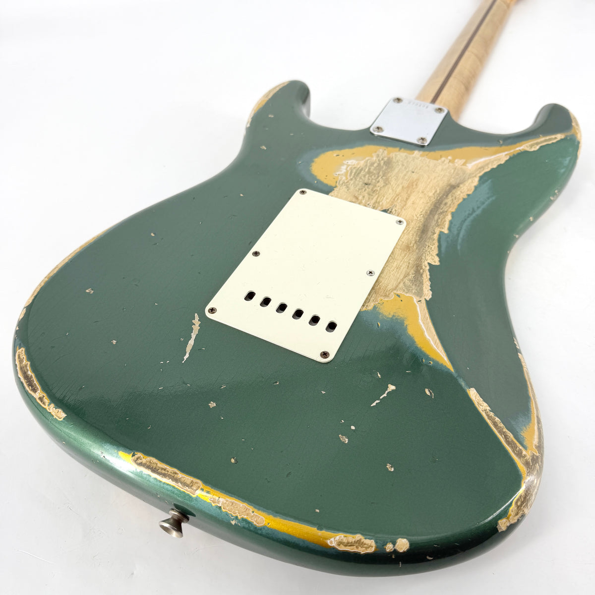 2015 Fender Custom Shop Ltd '57 Stratocaster Heavy Relic - Sherwood Green over Aztec Gold