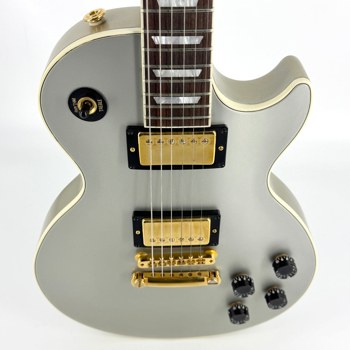 2002 Gibson Custom Shop Les Paul Standard – Silver