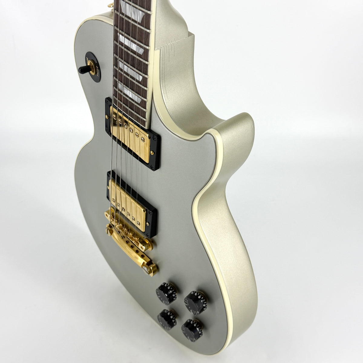 2002 Gibson Custom Shop Les Paul Standard – Silver