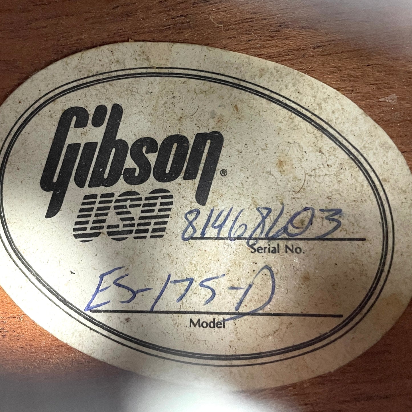 1988 Gibson ES-175D – Vintage Sunburst