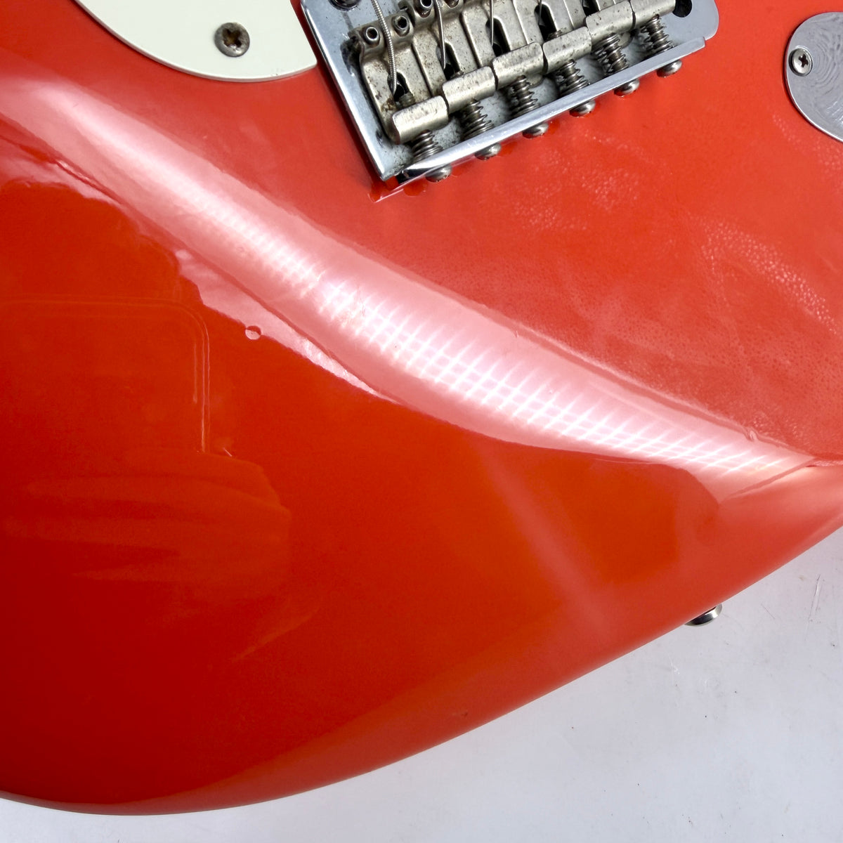 1991 Fender Squier Hank Marvin Japan Stratocaster – Fiesta Red