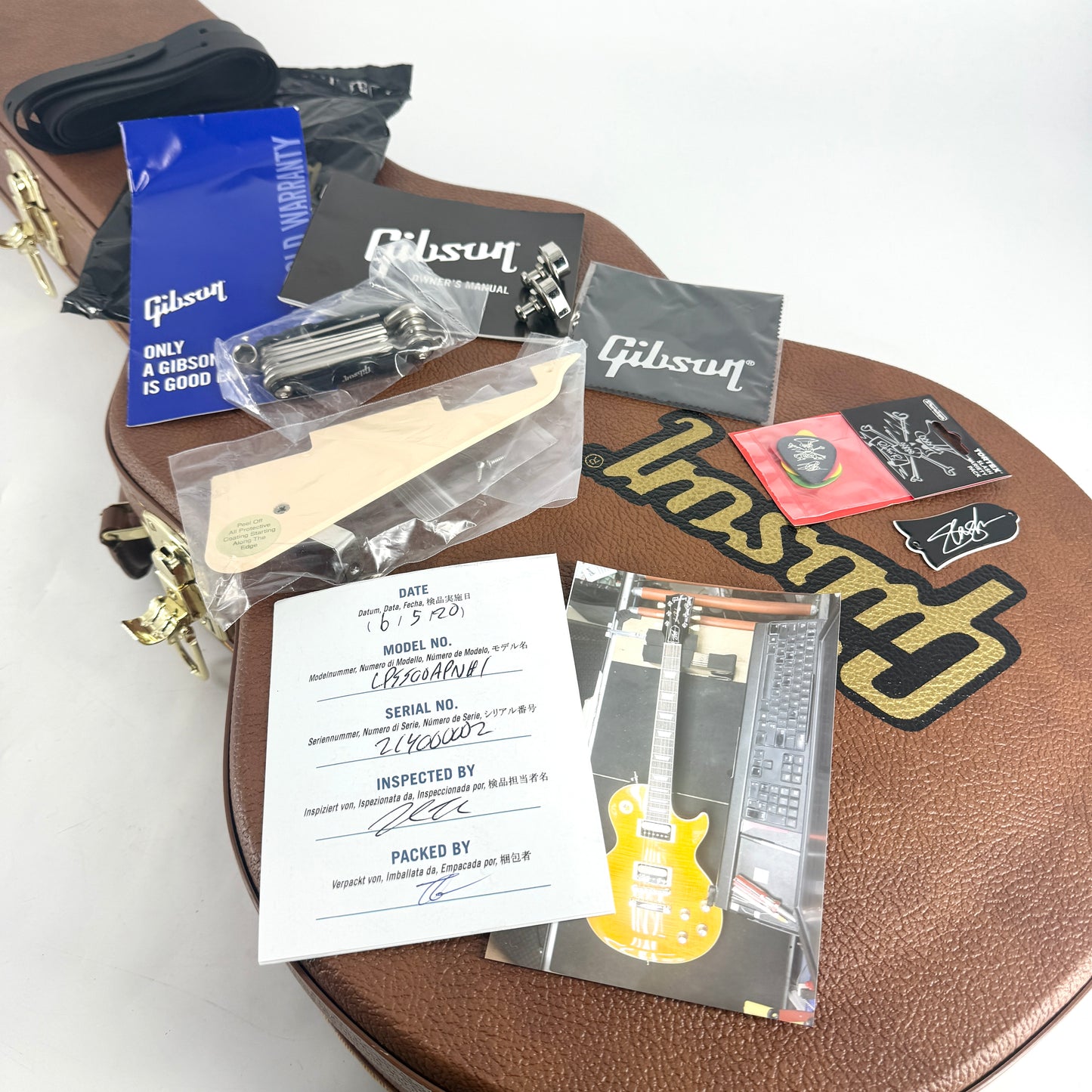 2020 Gibson Les Paul Slash Signature – Appetite Amber