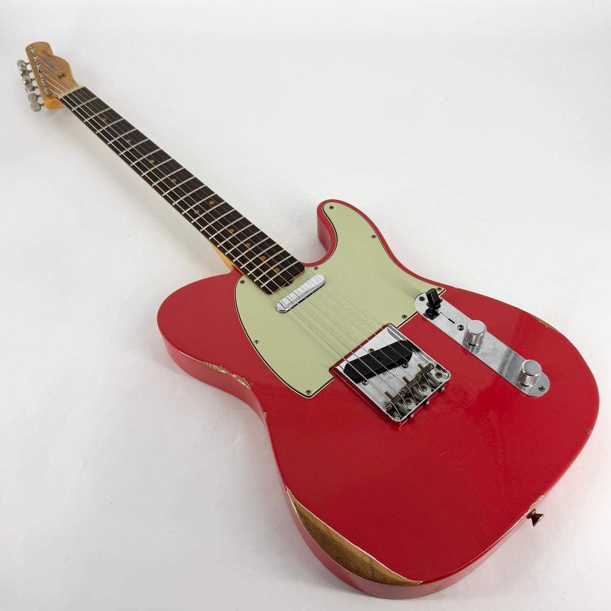 2024 Fender Custom Shop ’63 Telecaster Relic – Aged Fiesta Red