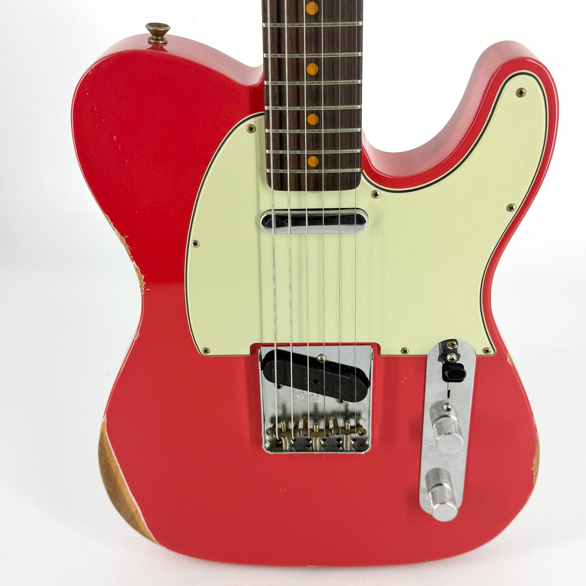 2024 Fender Custom Shop ’63 Telecaster Relic – Aged Fiesta Red