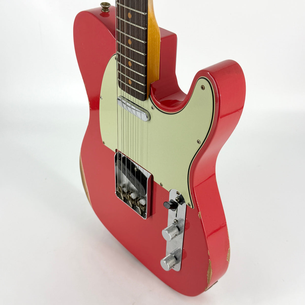 2024 Fender Custom Shop ’63 Telecaster Relic – Aged Fiesta Red