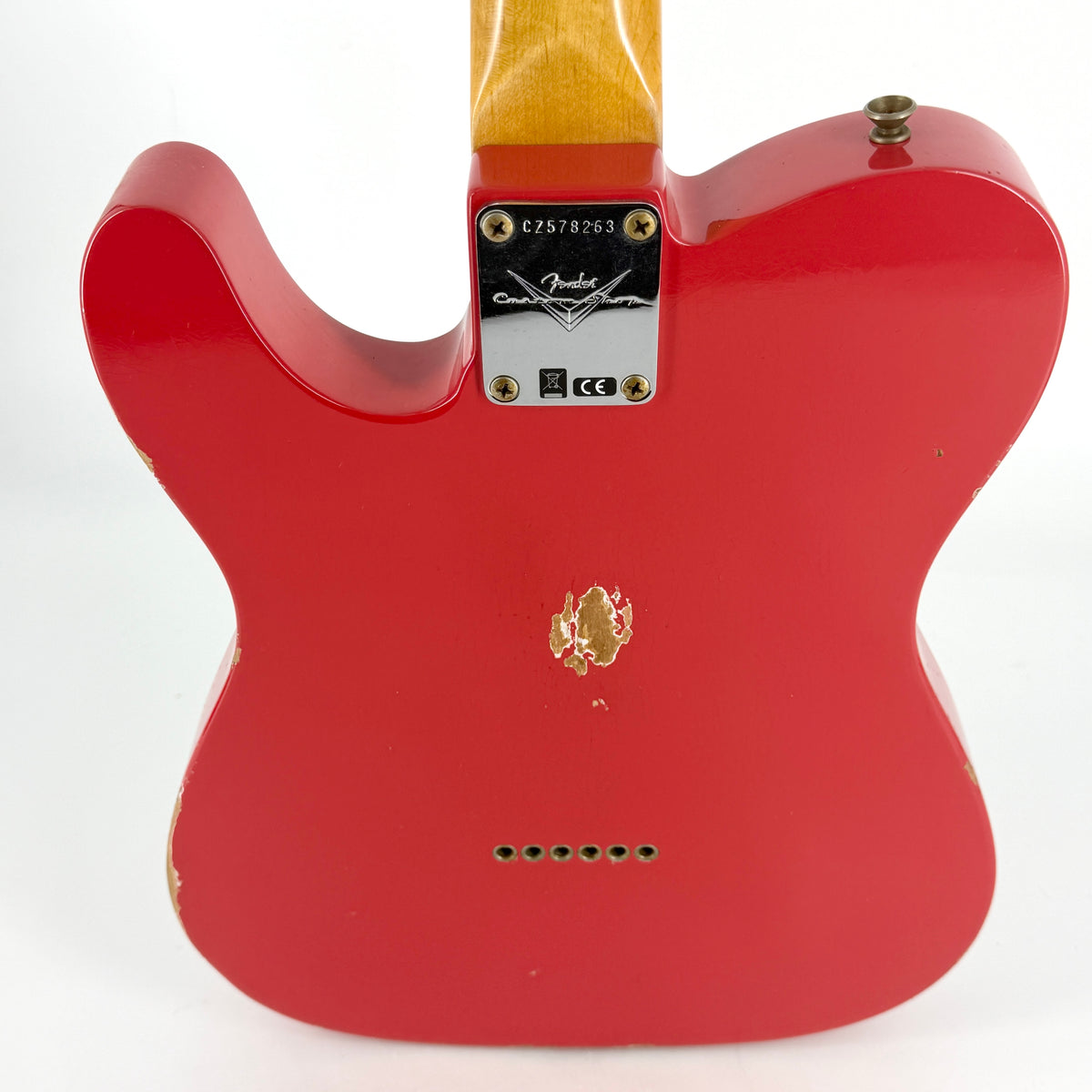 2024 Fender Custom Shop ’63 Telecaster Relic – Aged Fiesta Red