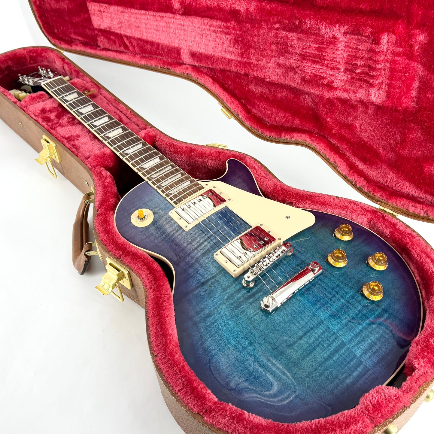 2023 Gibson Les Paul Standard 50s Figured Top – Blueberry Burst