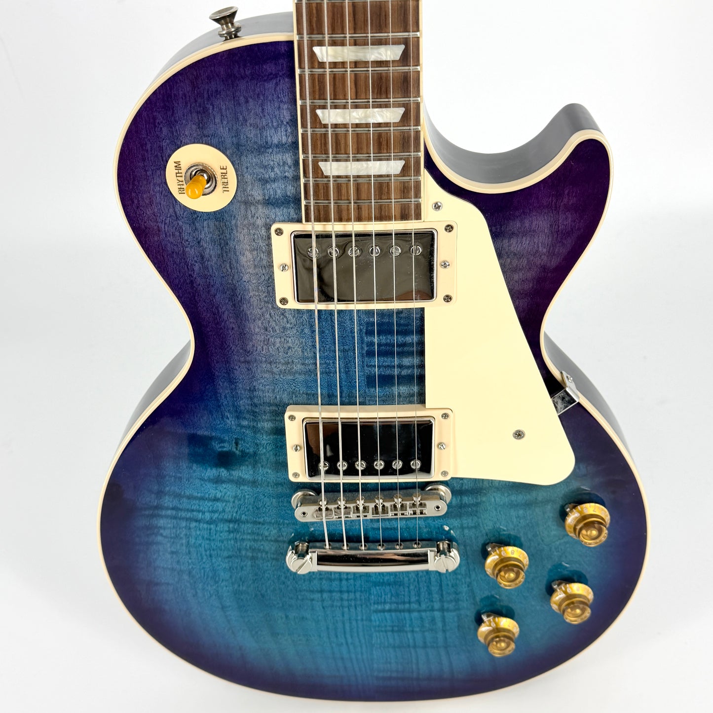 2023 Gibson Les Paul Standard 50s Figured Top – Blueberry Burst